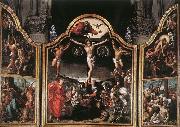 Bernaert Van Orley Altarpiece of Calvary oil on canvas